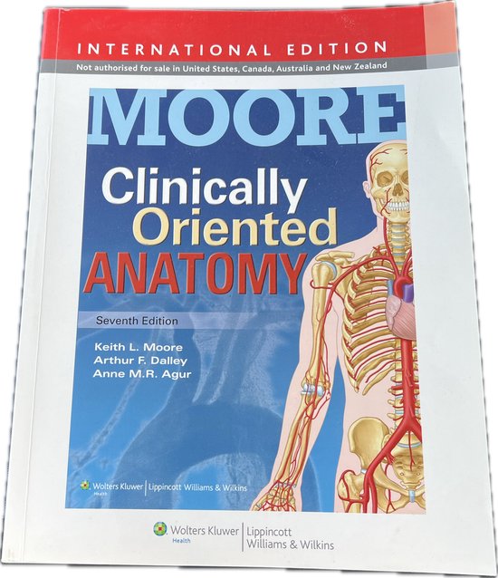Clinically Oriented Anatomy 7th Intnl Ed - cover