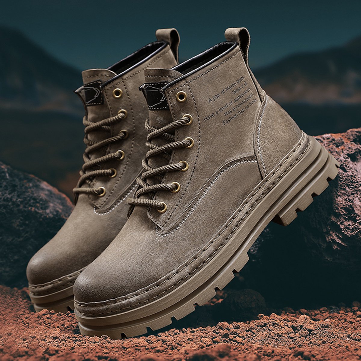 Hike Horizon HorizonWalk B6 Kaki Waterbestendig Bruin