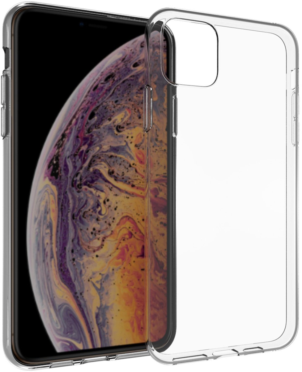 Accezz Hoesje - Geschikt voor Apple iPhone 11 Pro - Clear Backcover - Transparant