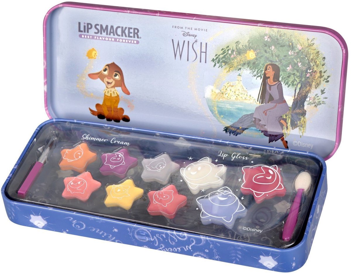 Disney Wish Lip & Face Tin Set 1.6g