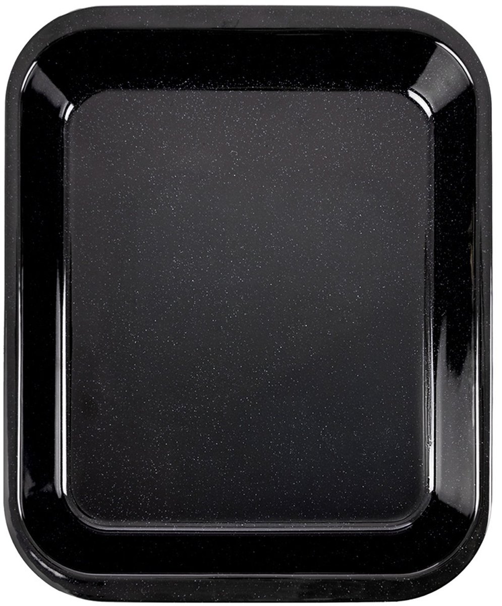 Geëmailleerde diepe bakplaat rechthoekig 36 x 28 x 6 cm