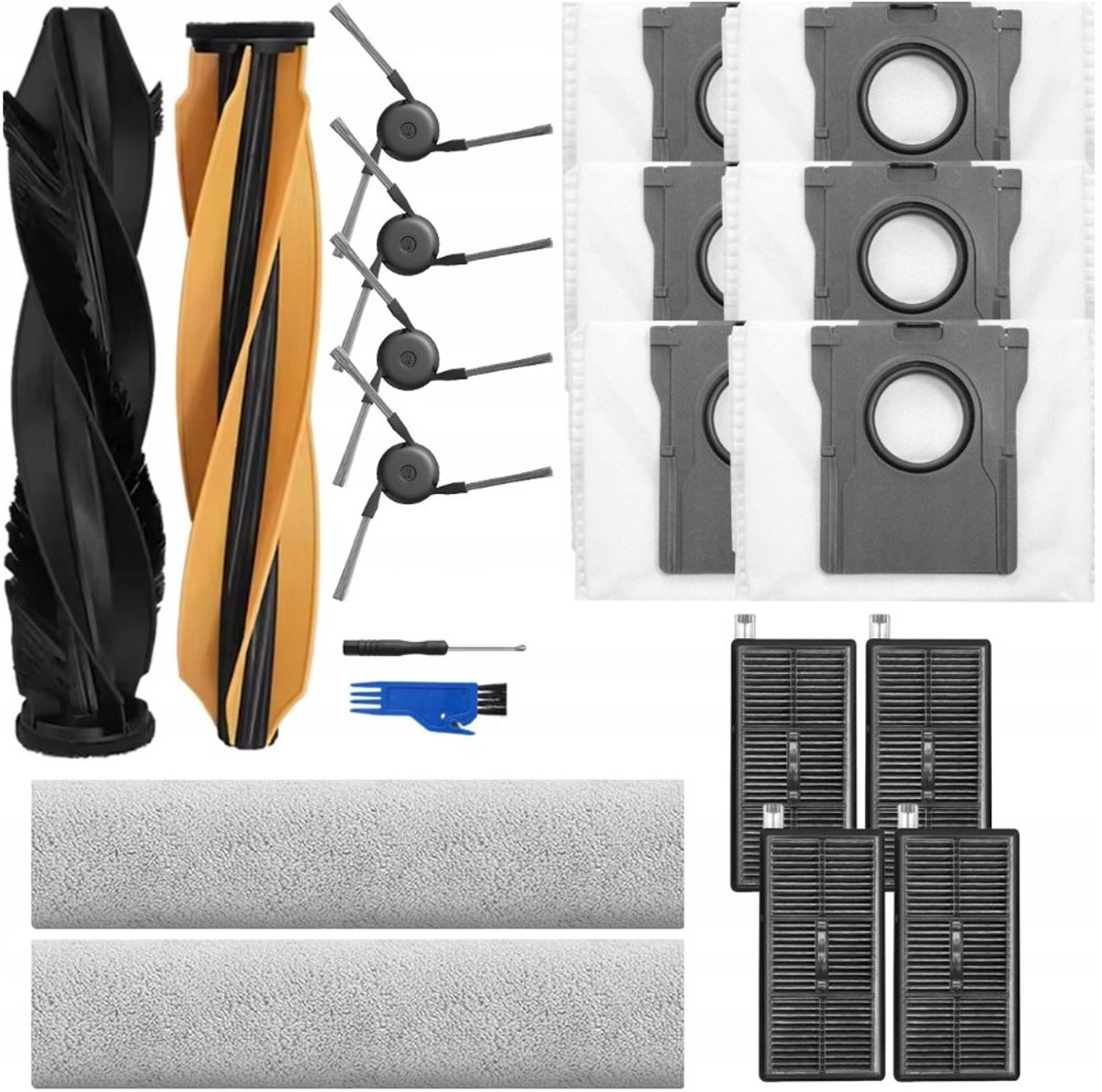 accessoireset compatibel met Dreame Aqua10 Ultra Track / Complete - goede kwaliteit vervanging