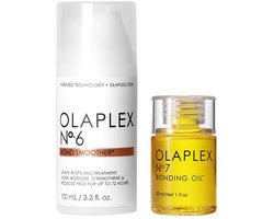 Olaplex No.6 Bond Smoother 100ml + No.7 Bonding Oil 30ml