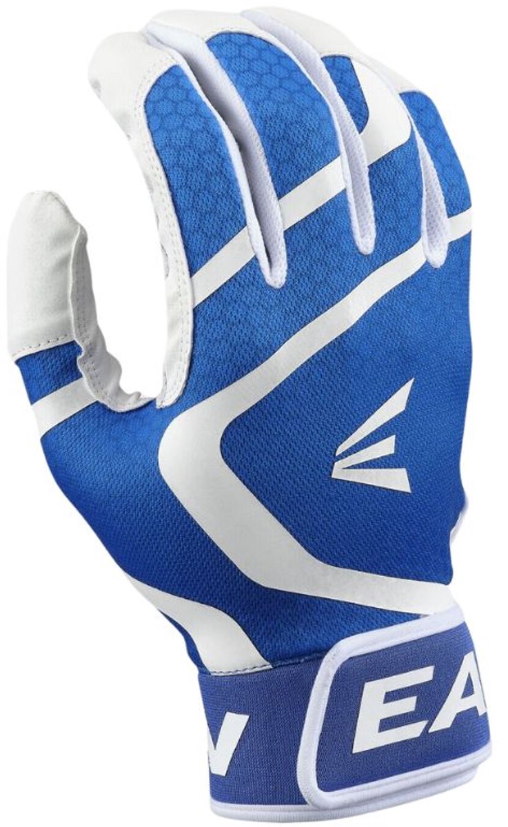 Easton Honkbal/Softbal Slaghandschoenen Volwassenen| Maat L Kleur White/Royal
