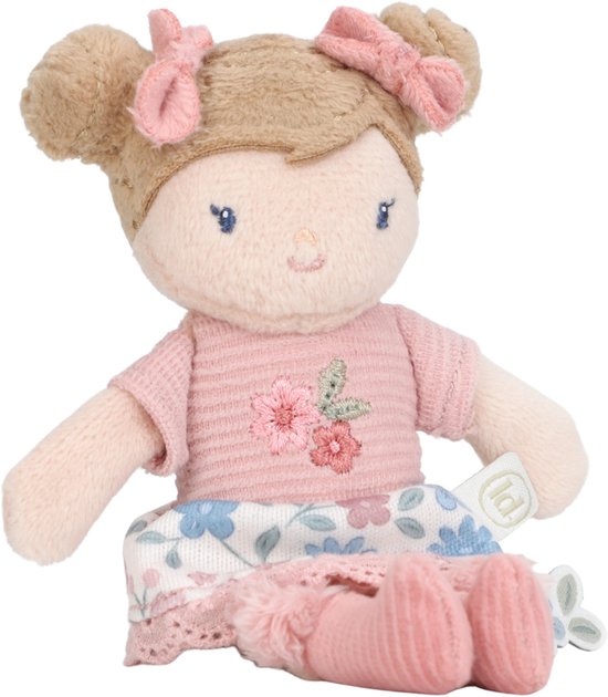 Little Dutch Knuffelpop - Rosa - 10 cm