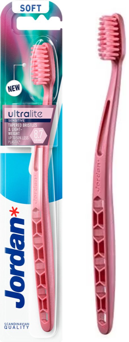 Jordan Ultralite Sensitive – Handtandenborstel – Ultrasoft – Gevoelig Tandvlees