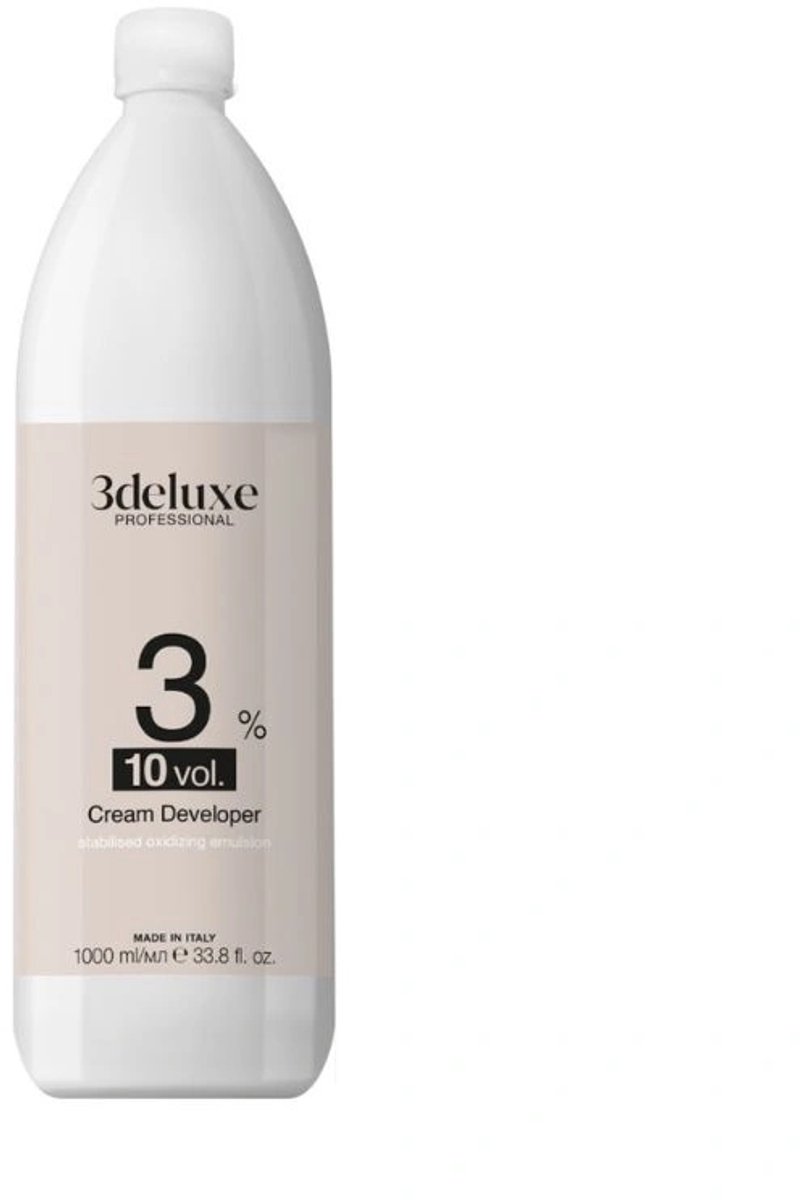 3Deluxe Cream Developer 3% (10vol) 1000ml