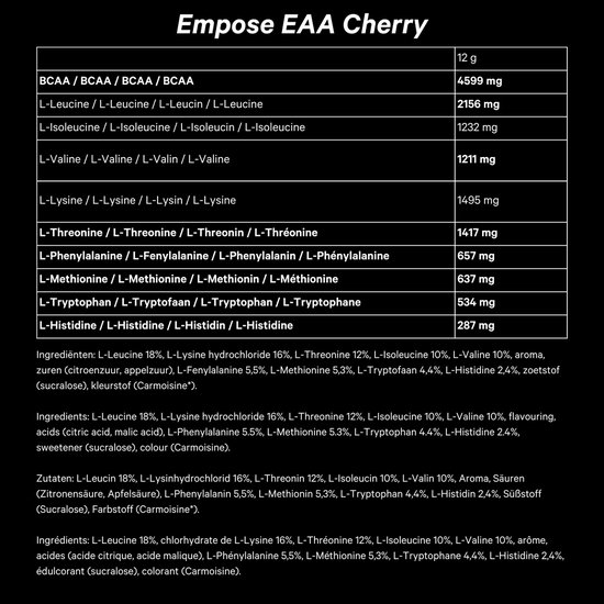 Empose Nutrition Creatine - Creatine Monohydraat - 500 gr - 147 servings