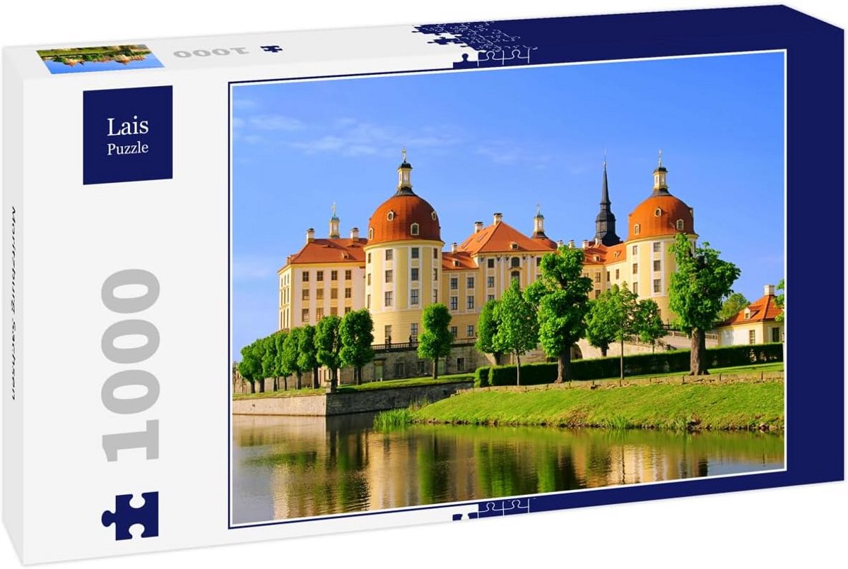 Puzzel 1000 Stukjes Kasteel Moritzburg Saksen Landschap