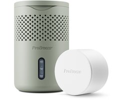 Pro Breeze Osmo® Vochtvanger 1,3L – Navulbare Vochtvreter met 700g Tablet – Luchtontvochtiger zonder Stroom – Saliegroen
