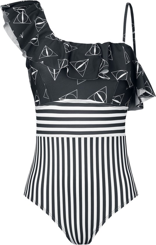 Foto: Harry potter deathly hallows dames zwempak meerkleurig m