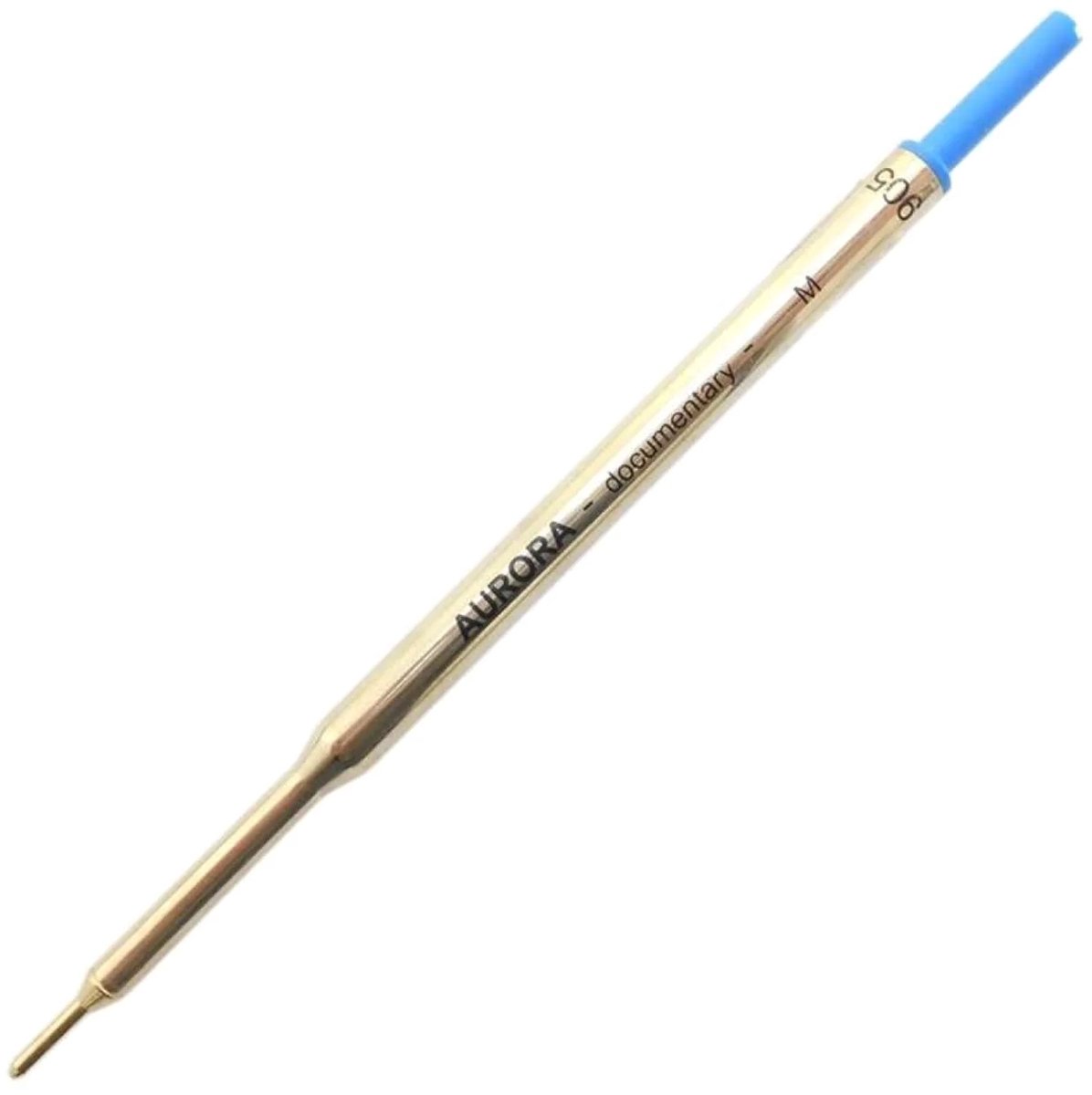 Aurora - Balpenvulling - Refill - Pen - Vulling - Balpen - Ballpoint - Wagon - Blauw - Blau - Blue - Bleu - Medium - 131 - SCLDW - 1 Stuks Los Verpakt