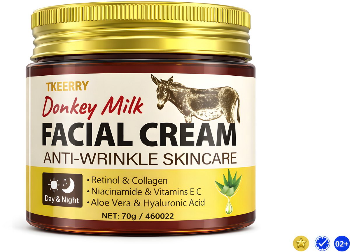 Kahil - Donkey Milk Cream Natural Skin Care Moisturizing Repair
