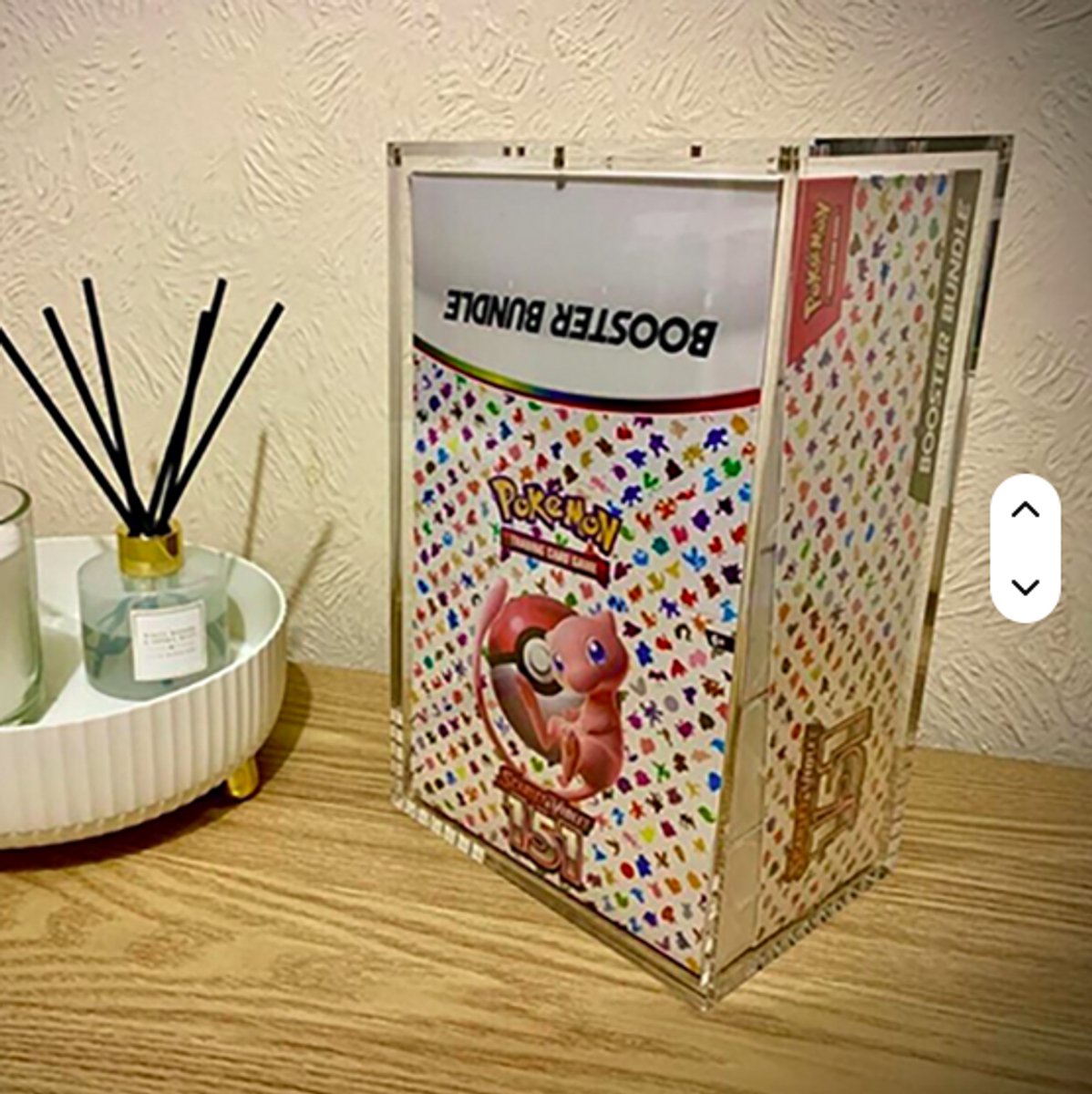 MIRO® Acryl Case Bundel Display Magnetisch - Geschikt Voor Pokemon Bundel Display - Acrylic Case - UV Bestendig - Extra Sterke Magneten - Transparant - Niet Geschikt Voor Acsended Heroes