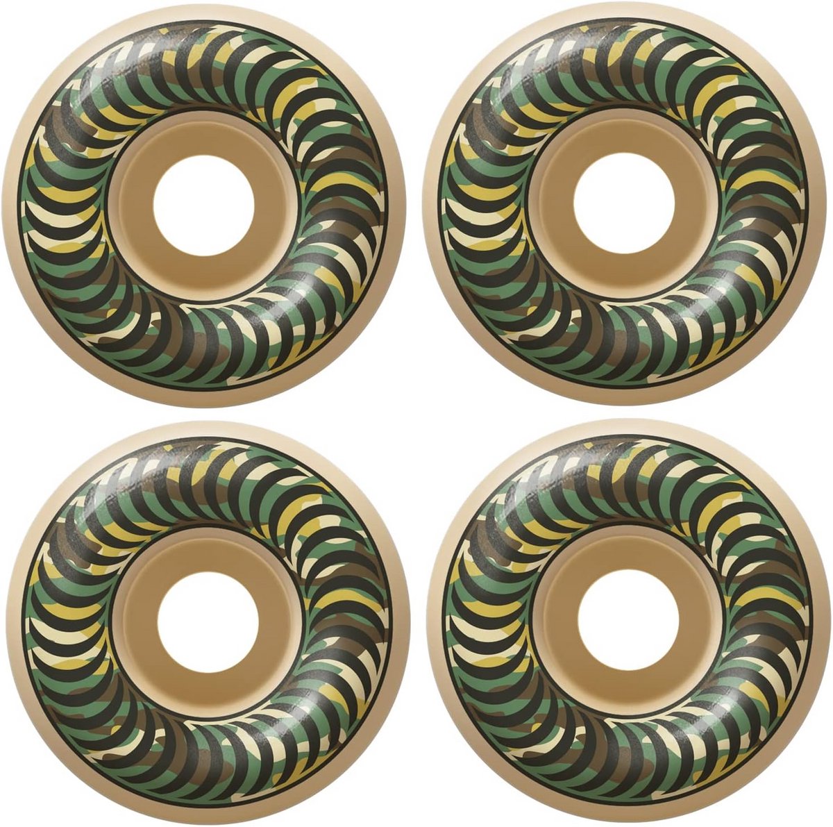 Skateboard Wielen 52mm F4 99a Duurzaam voor Tricks en Cruisen Beige