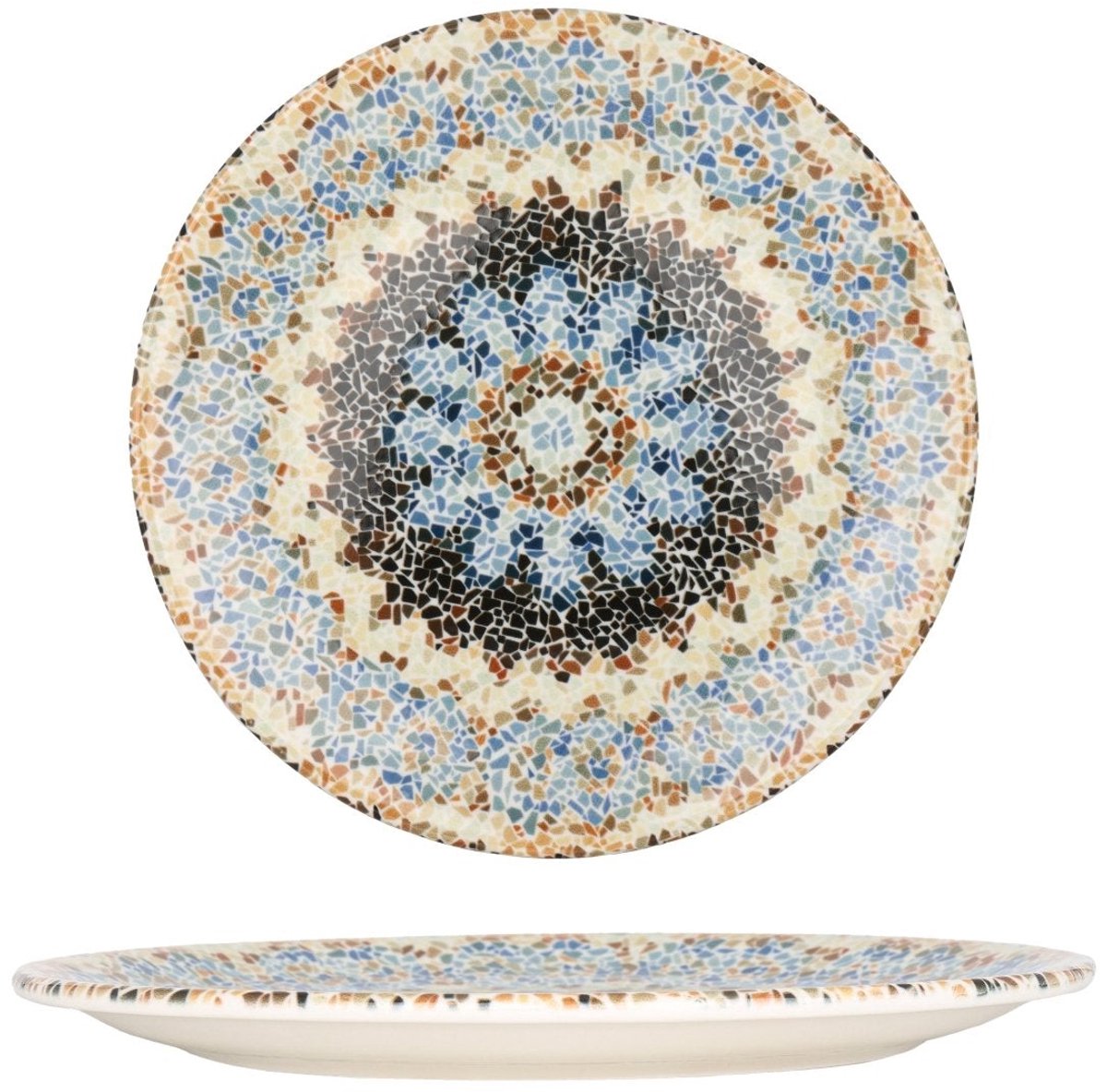 By Bone Dinerbord - Armonia - Porselein - 25 cm - set van 6