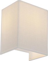 QAZQA vete - Moderne Wandlamp voor binnen - 1 lichts - L 150 mm - Wit - Woonkamer | Slaapkamer | Keuken