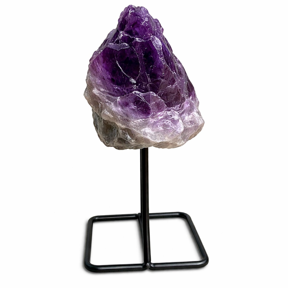 S4H Amethist op Standaard (10–12 cm) – Pure, kalmerende uitstraling