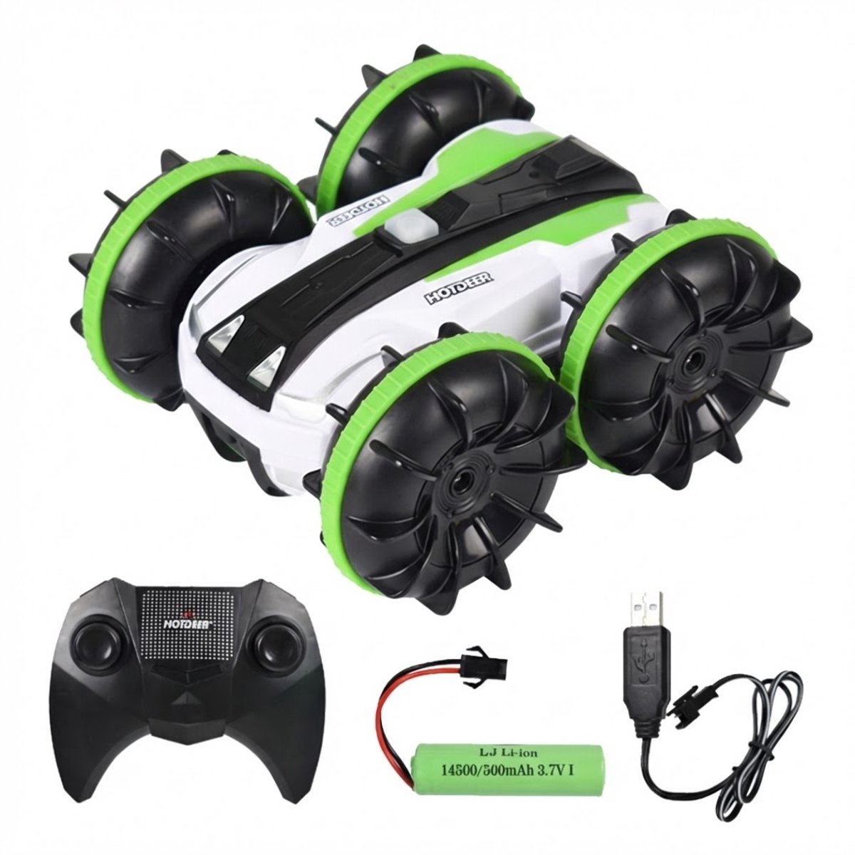 Amfibische auto met afstandsbediening voor kinderen, tank, schip kan Amfibische auto met afstandsbediening voor kinderen, tank, schip kan