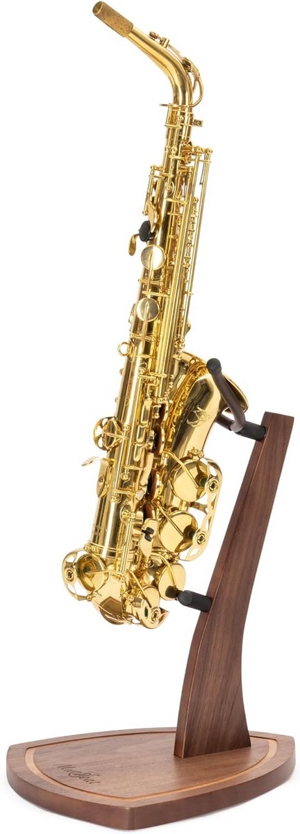 Houten Standaard voor Alt en Tenor Saxofoon - Stabiel en Krasvrij