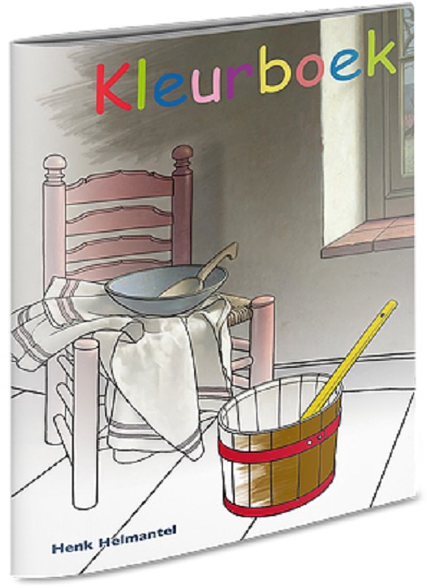 Art Revisited kleurboek Henk Helmantel