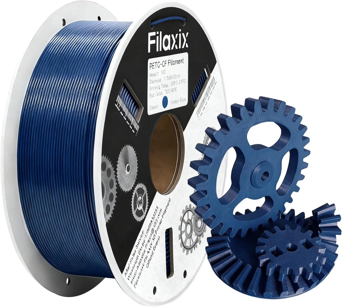 Carbon Fiber PETG Filament 1.75mm - Sterk en Duurzaam 3D Printer Materiaal Blauw