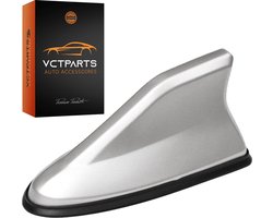 VCTparts® Universele Haaienvin Autoradio Antenne Grijs/Zilver - Sportief Modern Auto Design