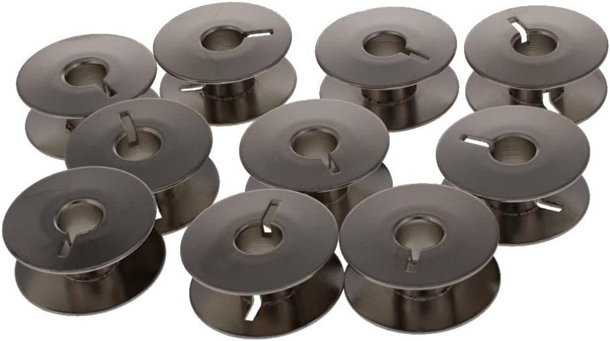 Metalen Spoelen voor Naaimachines - Set van 10 Stuks