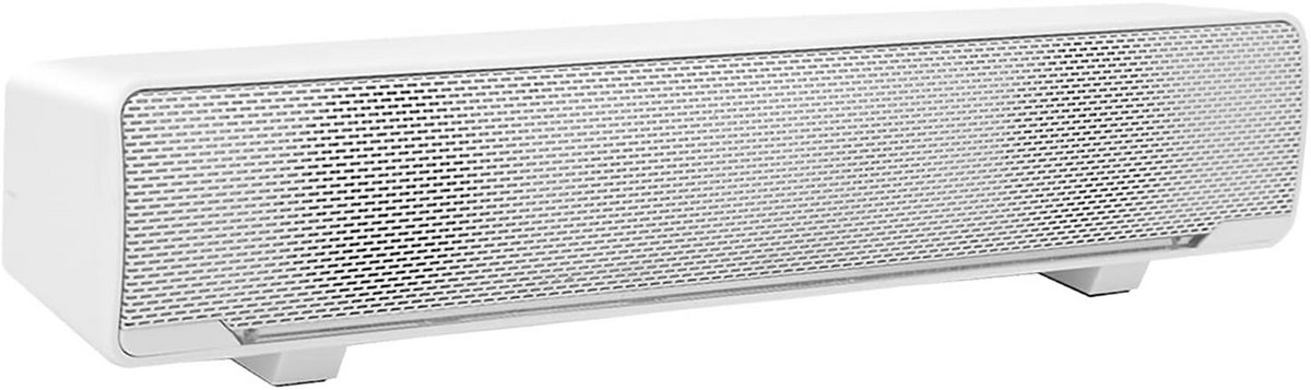 Draadbare USB Soundbar met 3.5mm Ingang voor PC, Laptop, TV en Smartphone - Wit