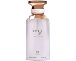 Ahmed Al Maghribi Frost Ice Eau de Parfum 100ml – Frisse aquatische en houtachtige Arabische geur met zeenoten, watermeloen, grapefruit, jasmijn, ambergris en patchouli – Langdurige Eau de Parfum