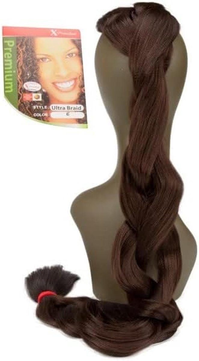 100% Kanekalon Vlecht Haarmix - 55 Stuks Synthetisch Haar voor Box Braids en Twists