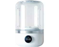 Draagbare Mini Wasmachine voor Ondergoed en Sokken – Draadloze 1L Wasemmer met Centrifuge – Ideaal voor Reizen, Camping en Kleine Ruimtes