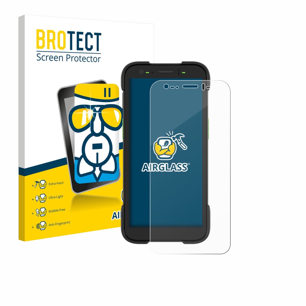 Screenprotector voor Zebra TC701 Beschermglas transparant
