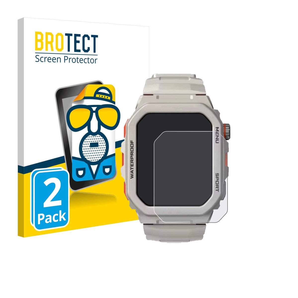 BROTECT - Screenprotector voor Rogbid Tank G2 - Folie Beschermfolie matte 2 Stuks