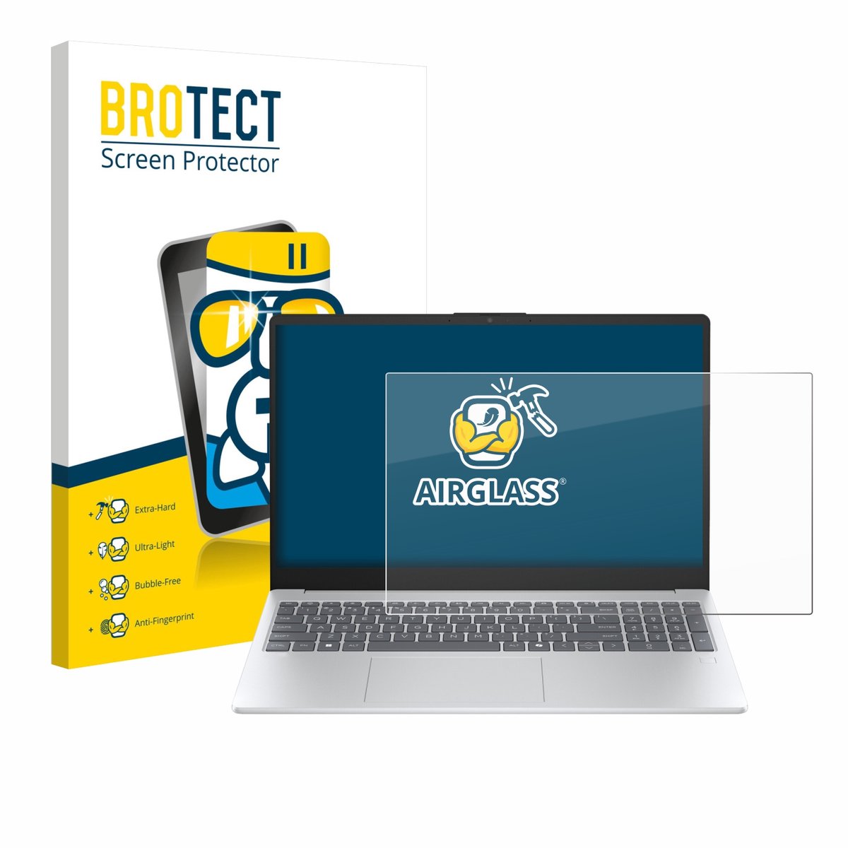 Screenprotector voor HP OmniBook 3 14 14-ha0087nr Beschermglas transparant