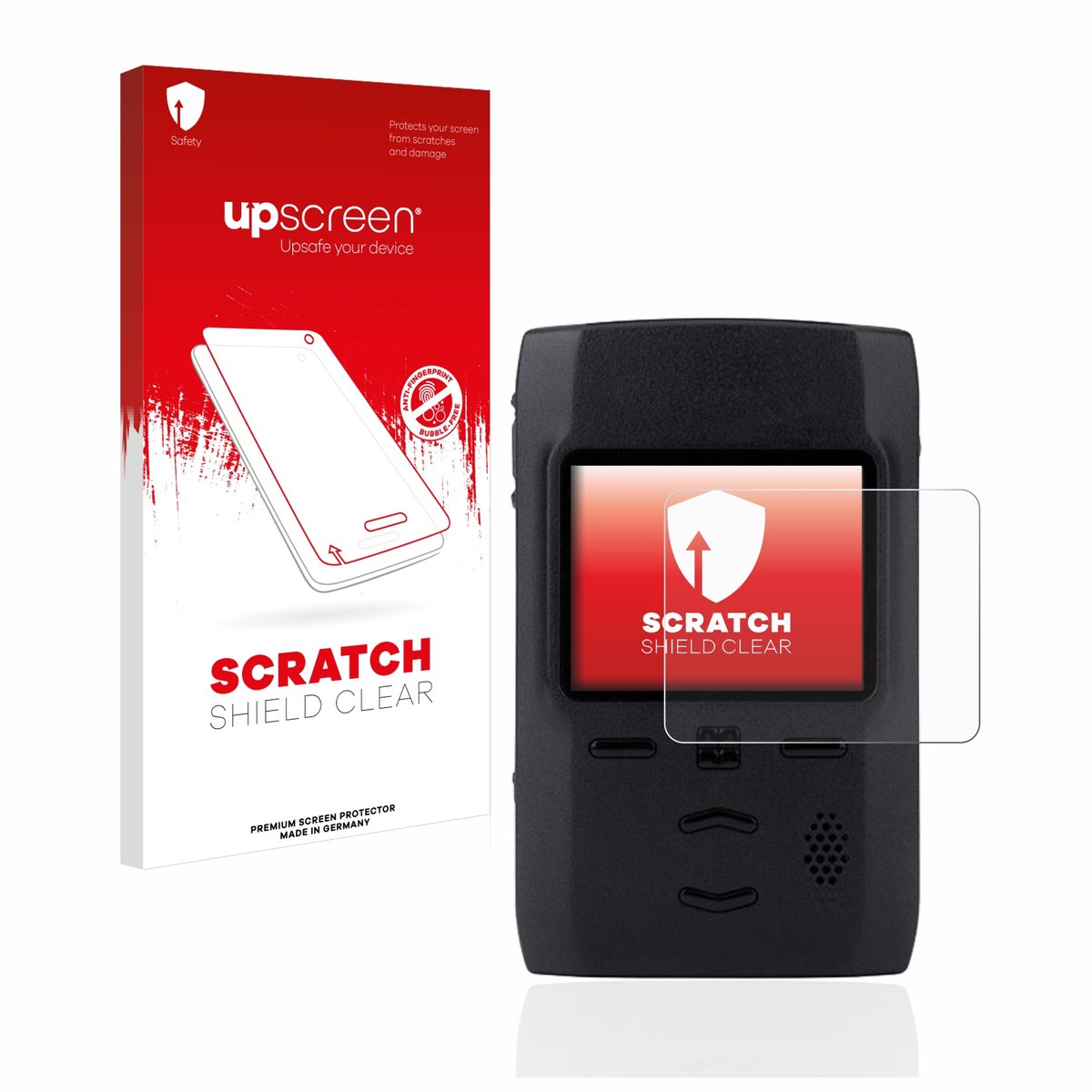 upscreen - Screenprotector voor Motorola Advisor TPG2200 - Folie Beschermfolie transparant