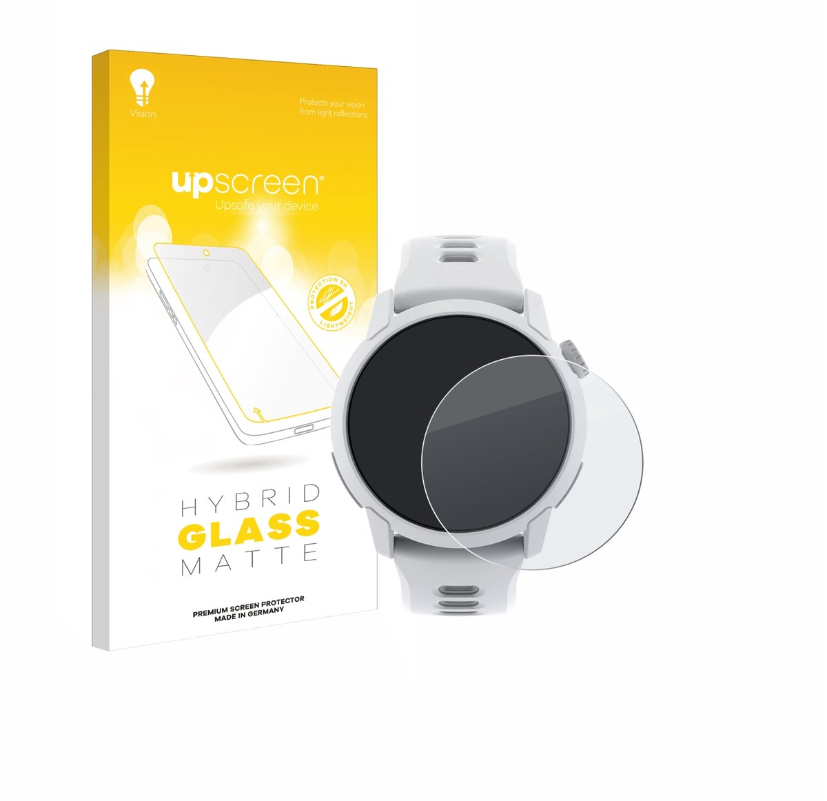 upscreen - Screenprotector voor Coros Pace 4 - Folie Beschermfolie Beschermglas matte