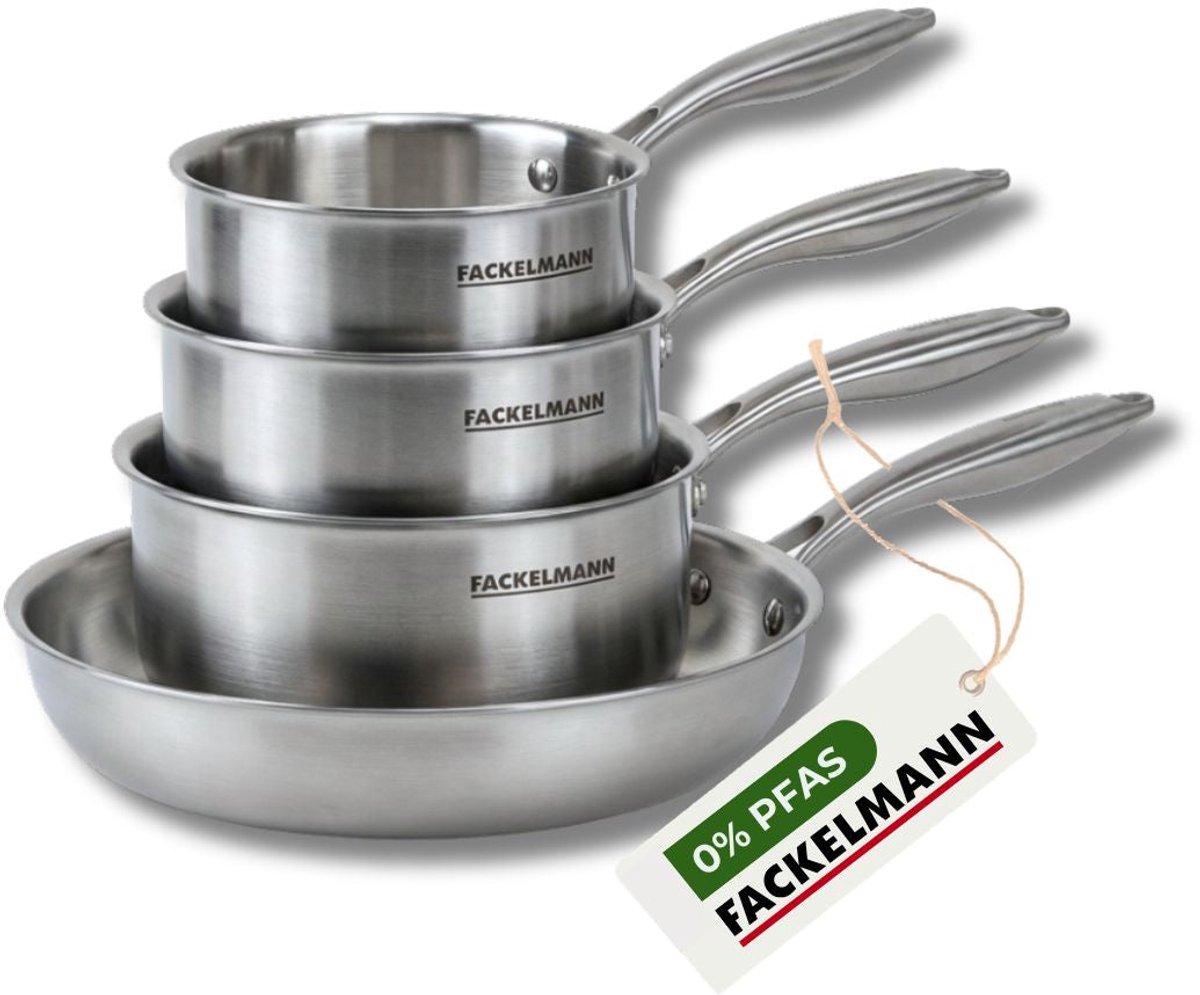 Pan 26 cm van 18/10 roestvrij staal Triply Fackelmann Vita3
