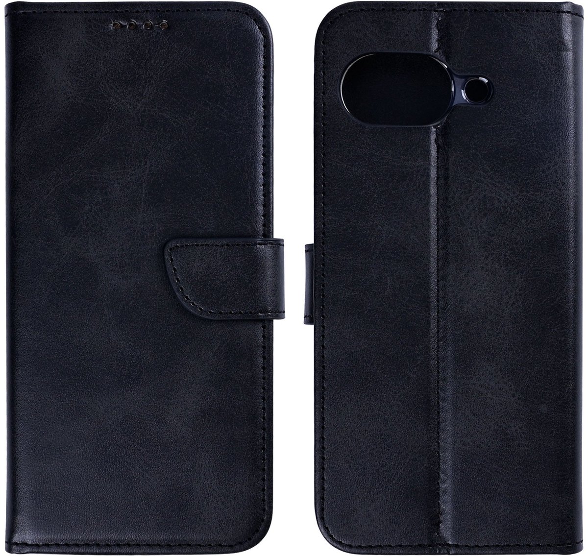 Rixus Bookcase For Google Pixel 10a Black