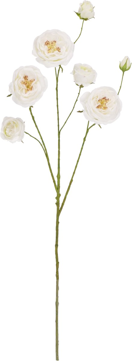 maxifleur Kunstplanten Kunst Rozentak XL Deluxe 95cm Creme