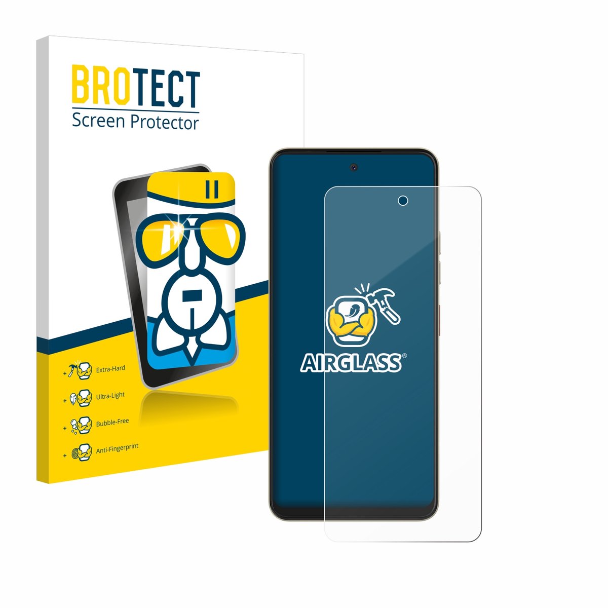 Screenprotector voor Nubia Music Pop Beschermglas transparant