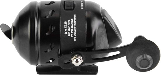 Allecto-Visserij-reel - Black Casting Spinning Reel - Inner Line Schieten - Gesloten - Zee Zoetwater Vissen - Geschikt voor - KLeur - model - Black Casting Spinning Reel voor Zee Zoetwater Vissen. — afbeelding 5