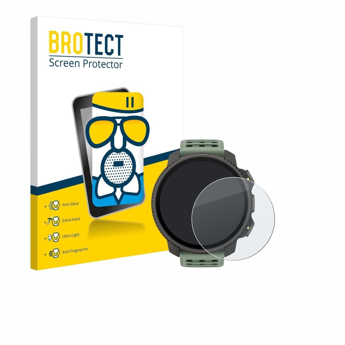 BROTECT - Screenprotector voor Suunto Vertical 2 - Folie Beschermfolie Beschermglas matte