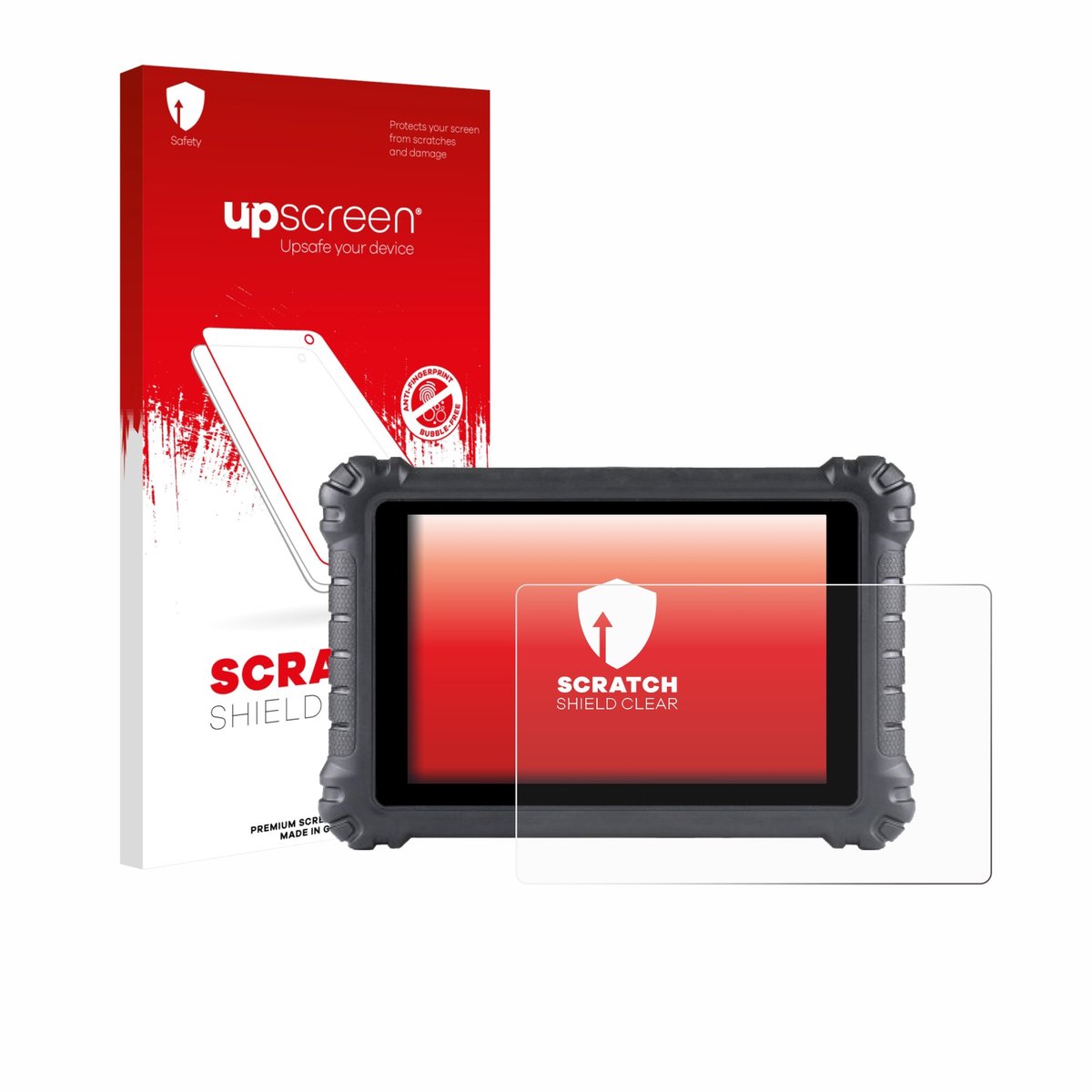 upscreen - Screenprotector voor Autel MaxiSys MS906 Pro - Folie Beschermfolie transparant