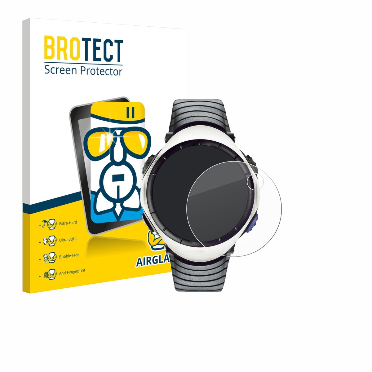 Screenprotector voor Suunto Regatta Beschermglas transparant