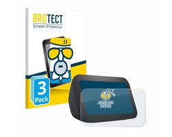 BROTECT - Screenprotector voor Amazon Echo Show 5 (3. Gen.) - Folie Beschermfolie Beschermglas matte 3 Stuks