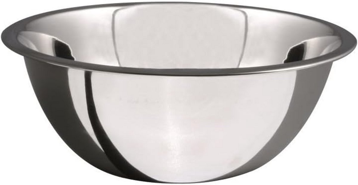 Rvs Mengkom 18 cm - Professionele Keukenkom voor Bakken en Koken