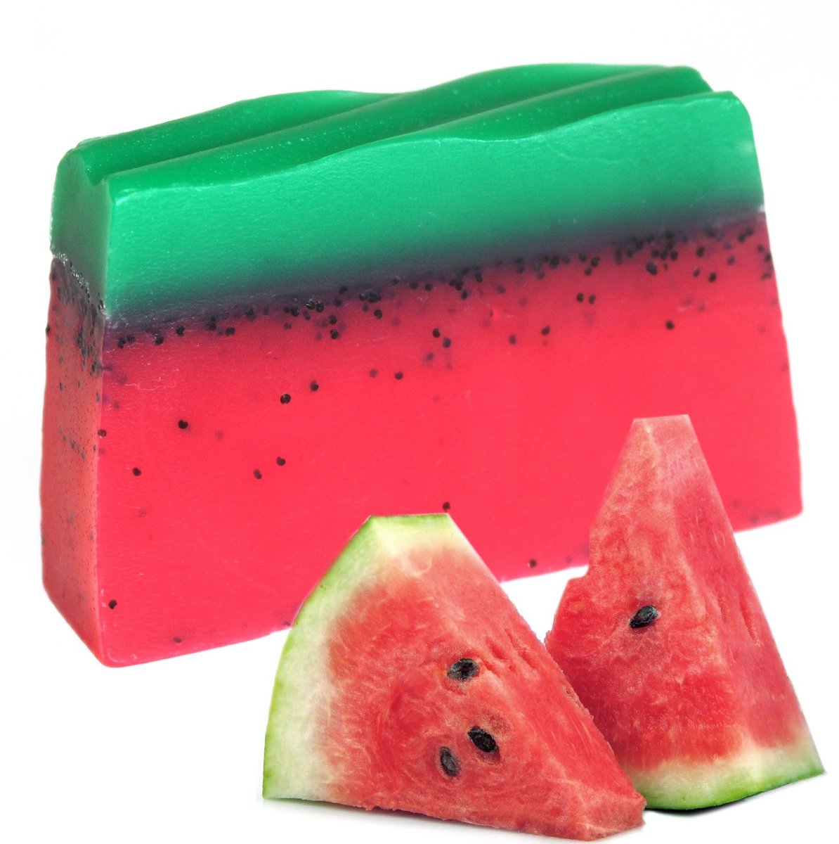 Handgemaakte Zeep Bar - Watermeloen - 1.2kg - Douchemiddel - Zeepblok - Handzeep - 24x8x6.2cm