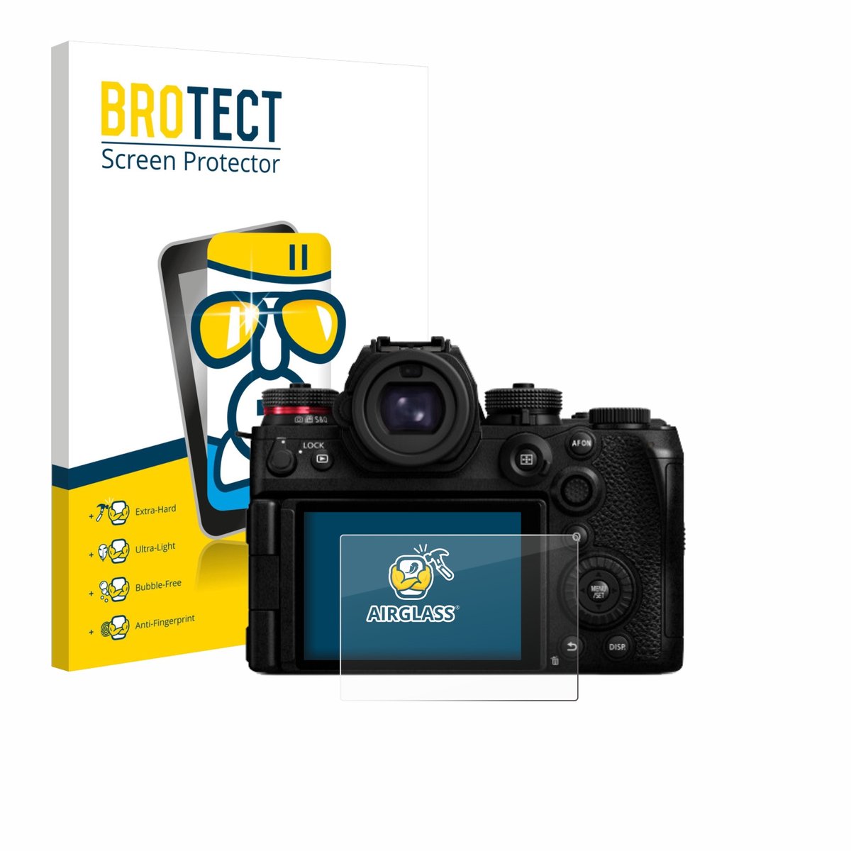 Screenprotector voor Panasonic Lumix DC-S1RII Beschermglas transparant