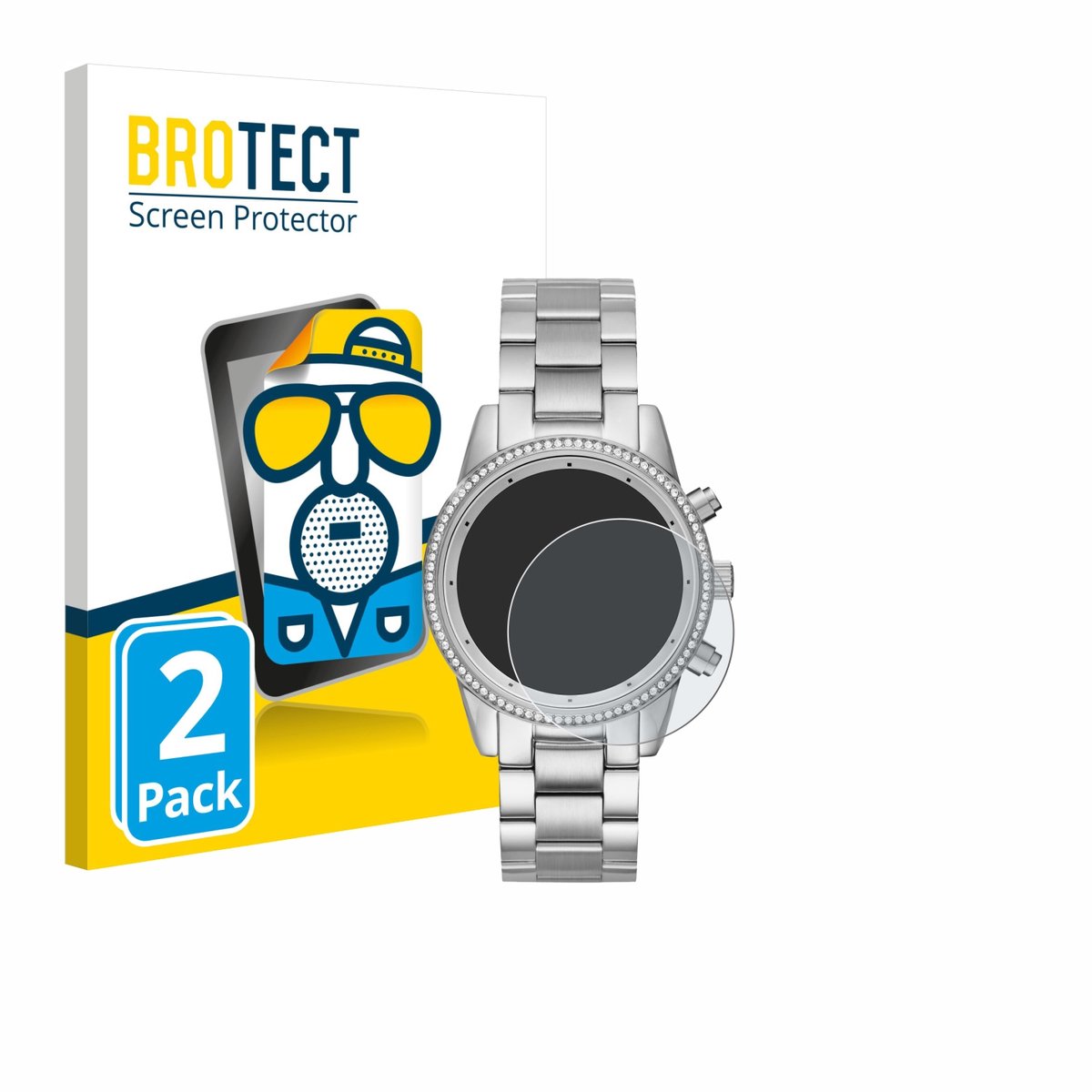 BROTECT - Screenprotector voor Michael Kors Ritz MK6428 - Folie Beschermfolie matte 2 Stuks